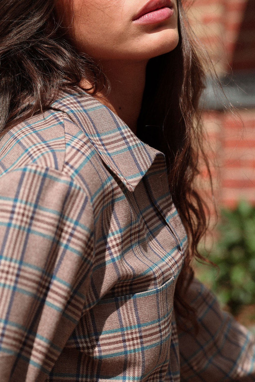 JACQUELINE CHECKED SHIRT 