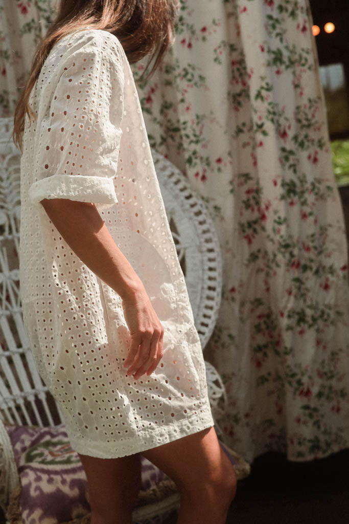 MAYLE EMBROIDERY DRESS 